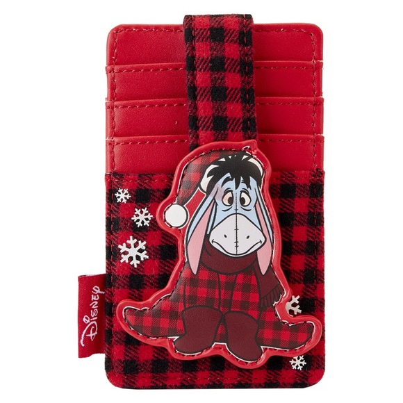 Loungefly Accessories - Eeyore Winter Plaid Pajama Card Holder